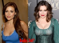 Alyssa Milano Plastic Surgery Before And After Boob Job Photos