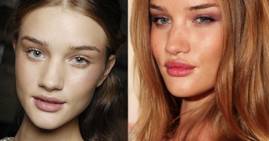 Rosie Huntington-Whiteley Lip Injections Before And After Pictures