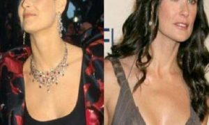 Demi Moore boobs job