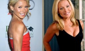 Kelly Ripa Breasts Implants Before And After Photos
